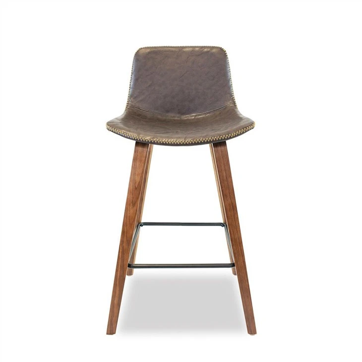 Barstools President Metal Serħan tas-saqajn PU Kuxxin Sede