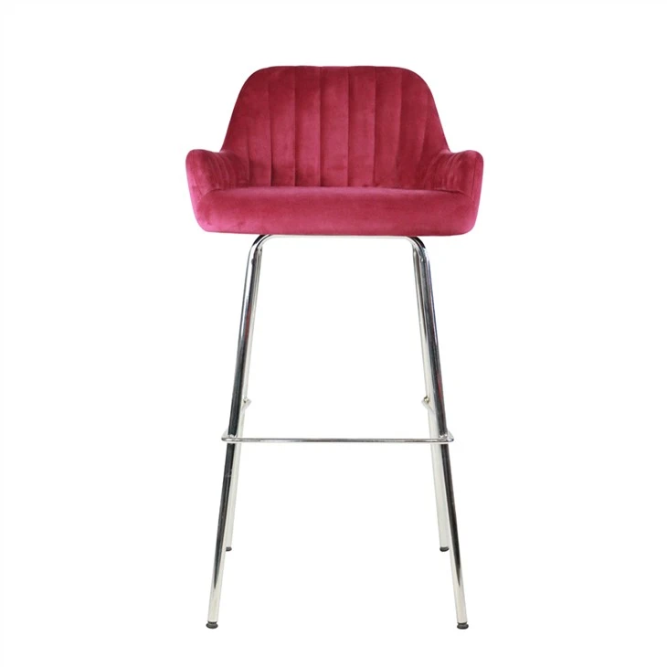 Modern Ergonomic Metal Sags Tessili Qoxra Bar President għall-kolazzjon
