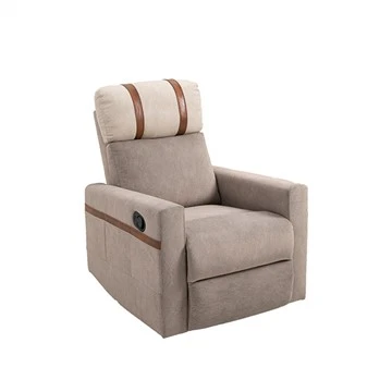 Lussu Drapp Massaġġi Swivel Recliner Sufan
