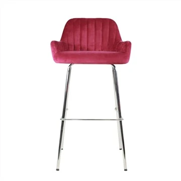 Modern Ergonomic Metal Sags Tessili Qoxra Bar President għall-kolazzjon