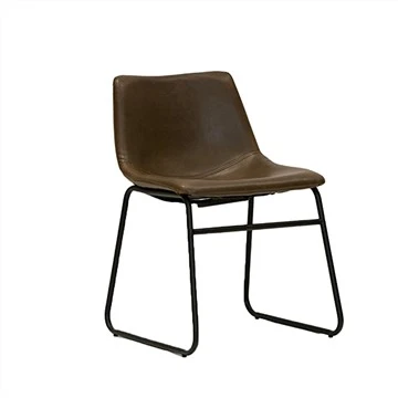 Lotusville Vintage PU Ġilda Dining Chairs
