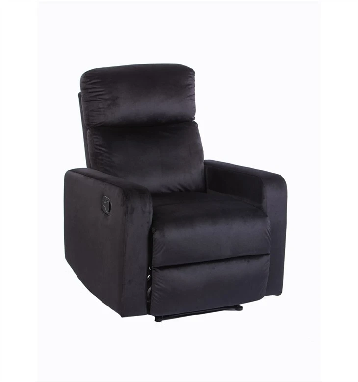 Sufan Recliner Uniku tad-drapp tal-bellus