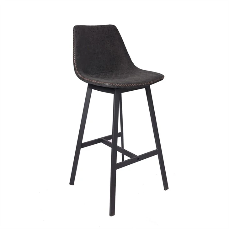 Siġġijiet tal-Bar Moderni Barstools Għoli miksija
