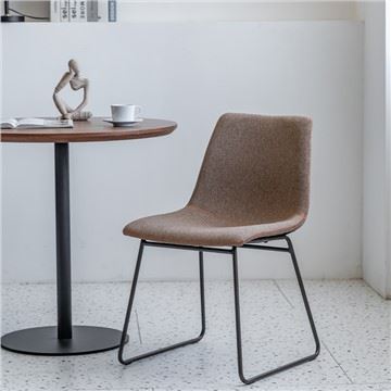 Mid-Seklu Moderna Dining President Bil-Bażi tal-Metall Iswed