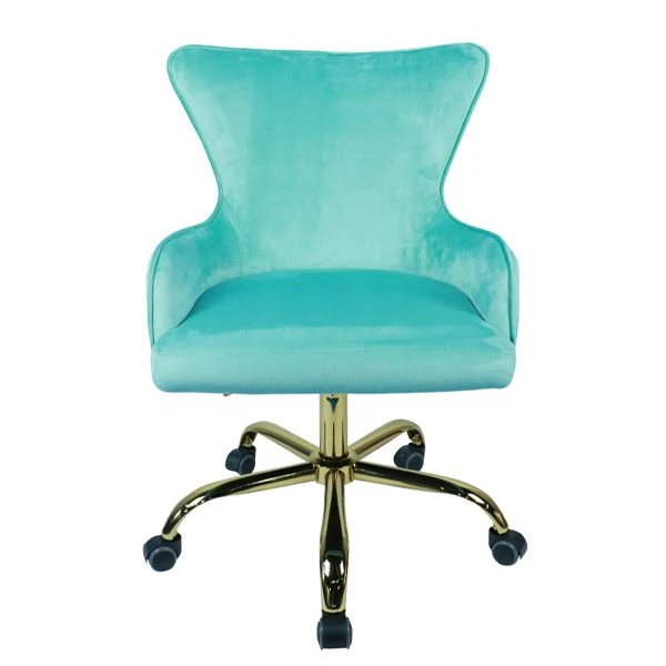 Task Chair Aġġustabbli Swivel Mid-dahar Blu ċar