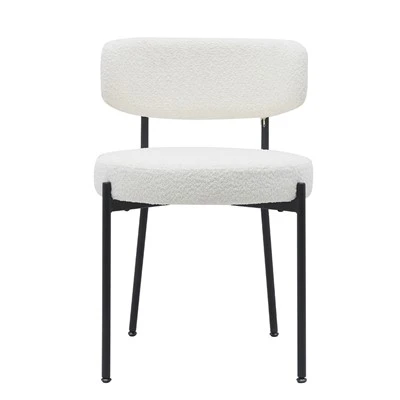 Imsieħeb Teddy Velvet Drapp Qoxra DINING CHAIR KAESHA